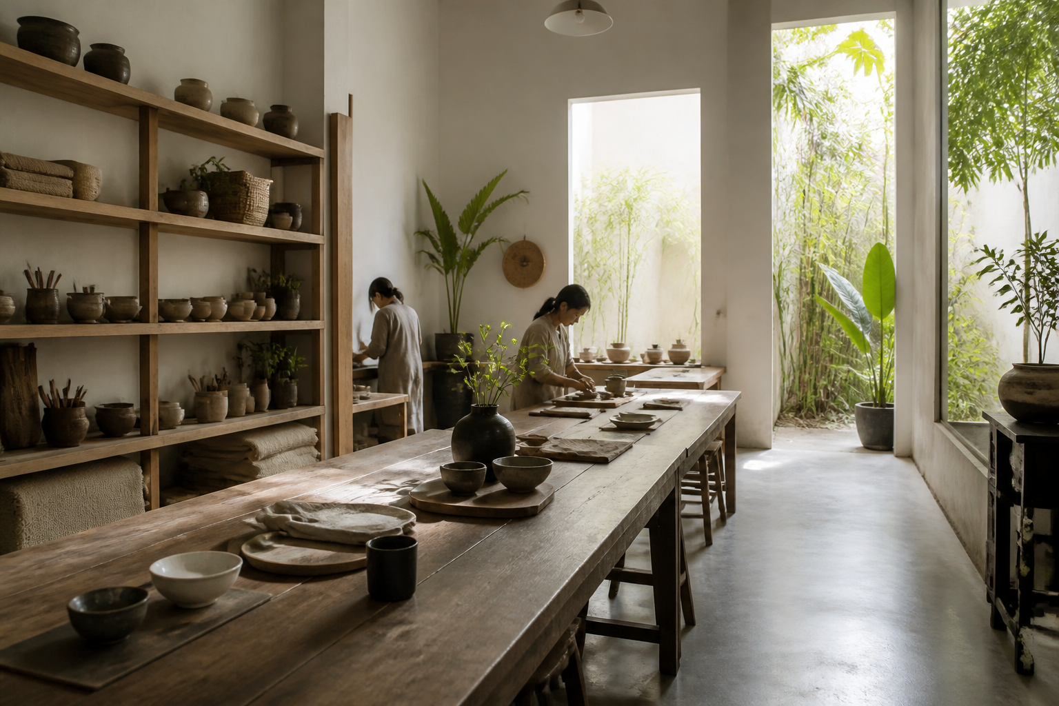 Khoảnh khắc làm gốm